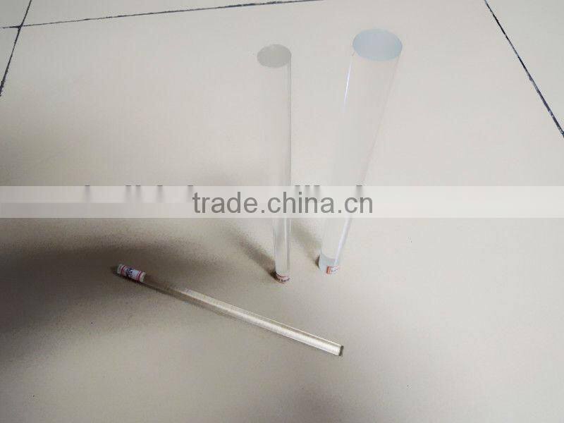 Transparent & colored acrylic stick