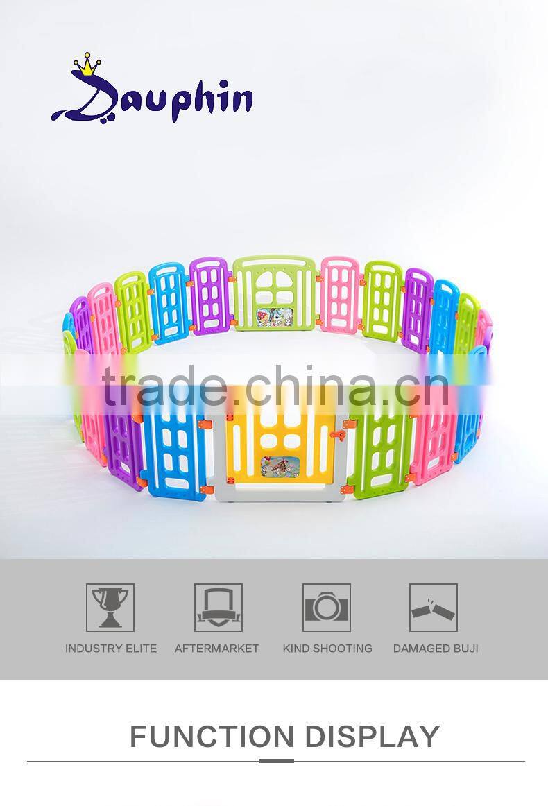 See larger image 8 Panels Saftey Game Playpen Kids Plastic Playpen European Standard Fence Baby Indoor Game Baby Playpen