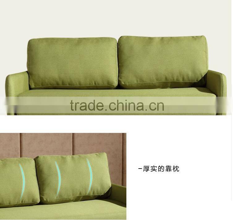 wholesale colorful convertible fabric loveseat sleeper
