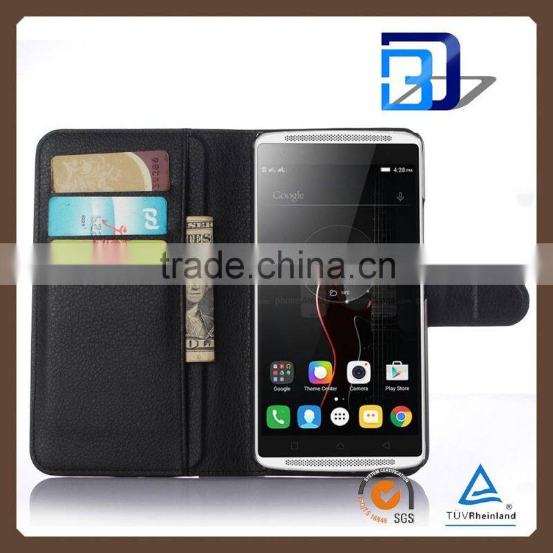 Handy Cover Super Flip Wallet Style Magnetic Flip Stand PU Leather Case For Lenovo Vibe X3 lowest price
