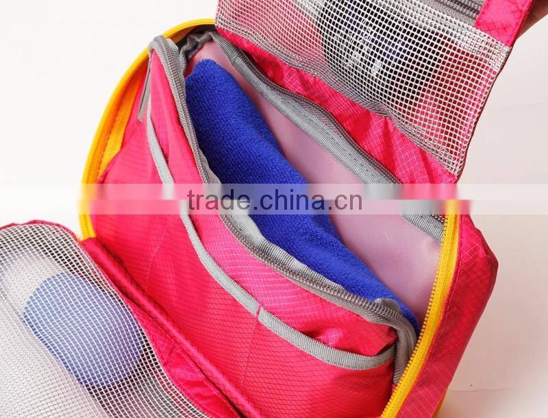 Travel Series Hanging Cosmetic bag Organizer Waterproof Cosmetic Makeup Bag