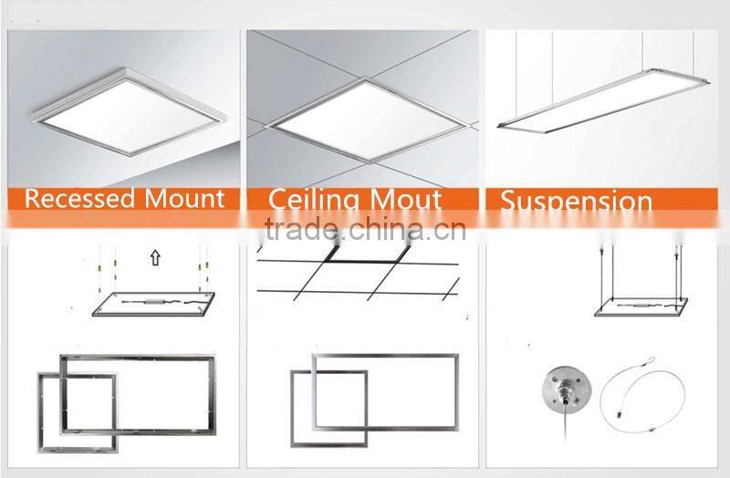 1x2 special led panel led lights 30w led ceiling panel light dimmable with Mean Well Driver