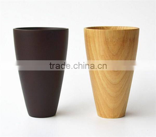 Wooden high quality tube cup japan