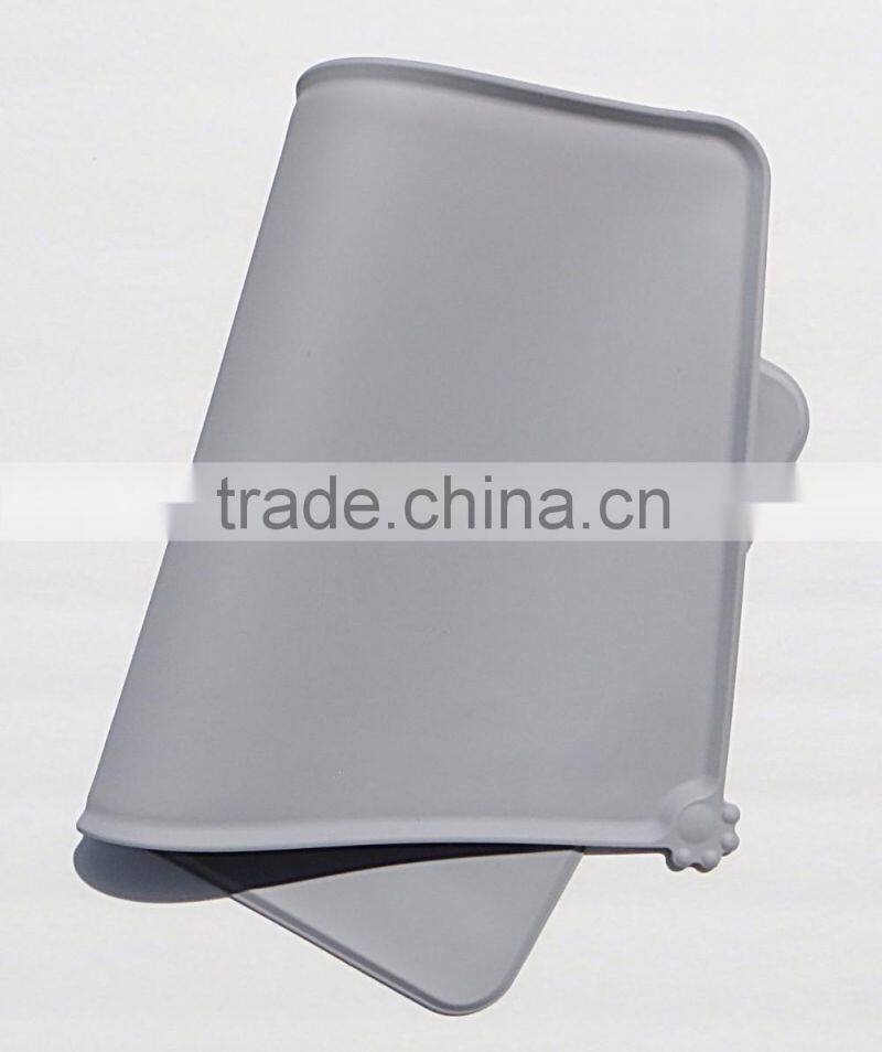 Flat Silicone Pet Mat Premium Dog Pet Food Mat