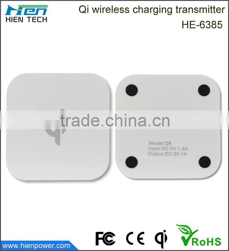 portable cell phone wireless charger for iphone/samsung/blackberry wireless phone charger