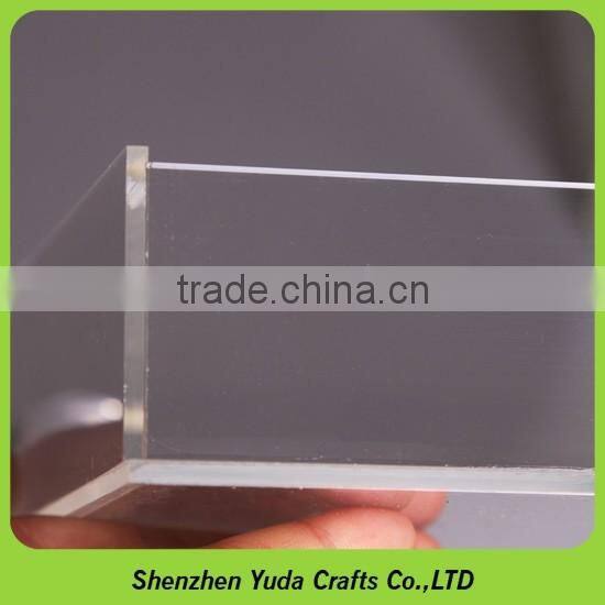 Free Standing Clear Acrylic Home Decoration Storage Case Acrylic Organizer Drawer Case