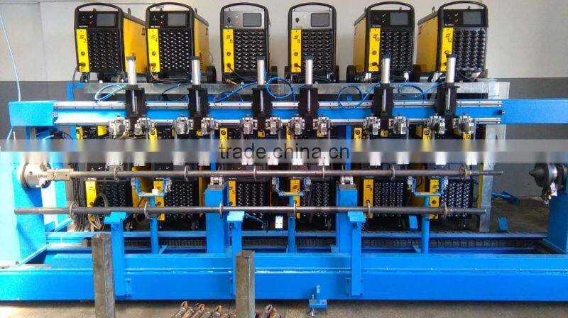 Automatic scaffolding cuplock welding machine