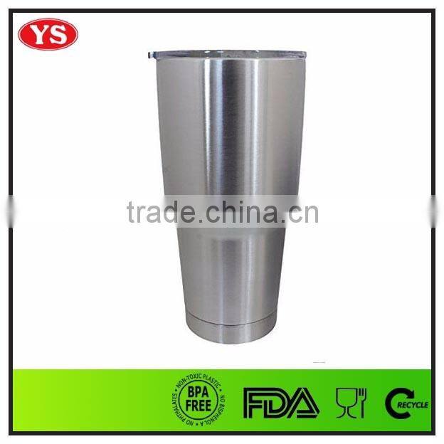 2016 new 30oz double wall stainless steel travel drink tumbler
