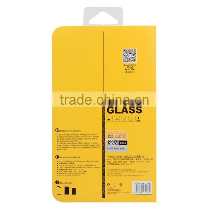 0.3mm Anti-explosion Tempered Glass Screen Protector Film for Xiaomi 4 MI4 (Straight Edge)