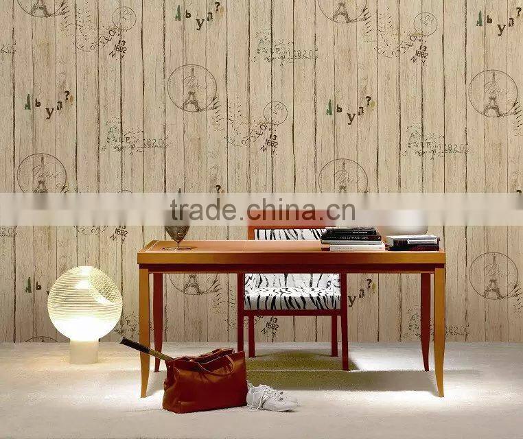 3d wallpaper for home decoration/modern style fireproof wallpaper/cheap modern wallpaper
