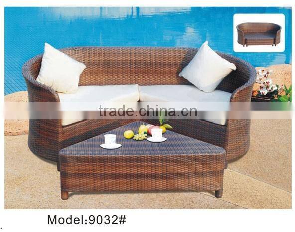 4 piece outdoor rattan wicker sofa set garden sofa