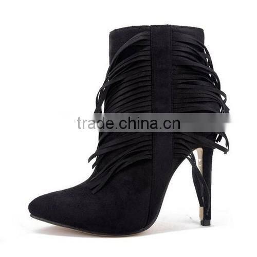 women ankle boots high quality shoes newest designs 2017 PF4417