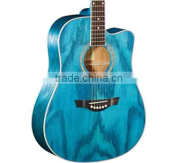 wholesale Good quality custom logo Chinese acoustic guitar colorful Hot Selling
