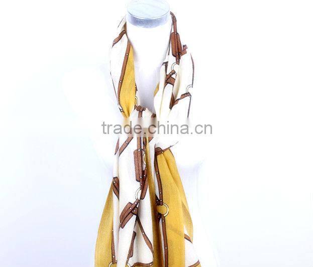 finest wool 80s/2 printed scarfs shawl pashmina