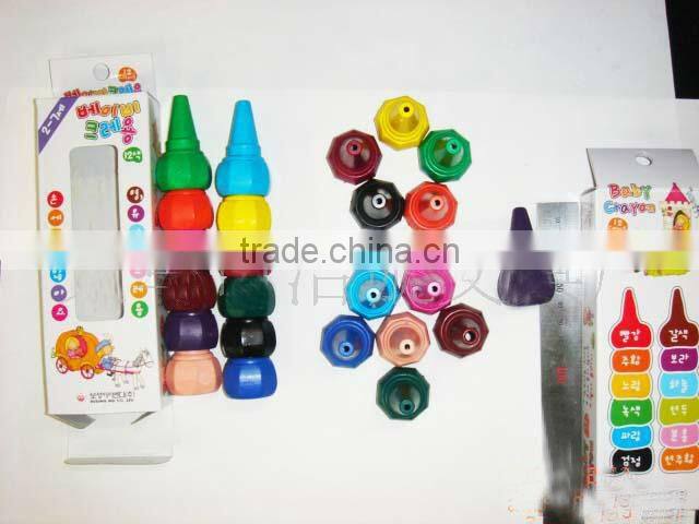 Modelling Crayons Plastic crayon Finger block crayon