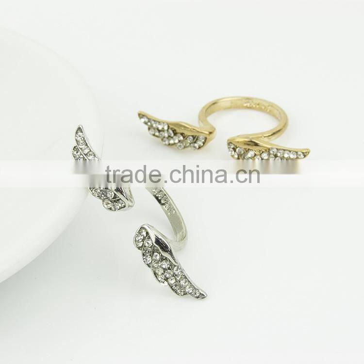 Fashion engagement ring jewellery wing rings