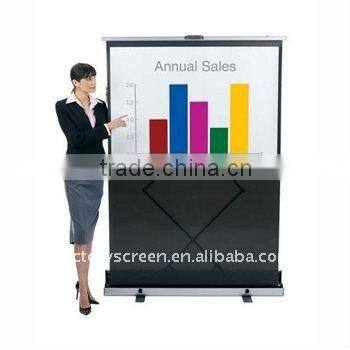 fashionable portable floor up screen