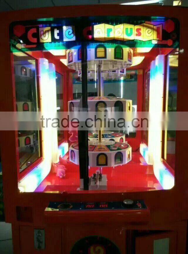 Coin operated games toy crane vending machine arcade claw machine for sale amusement park rides electric train kiddie ride