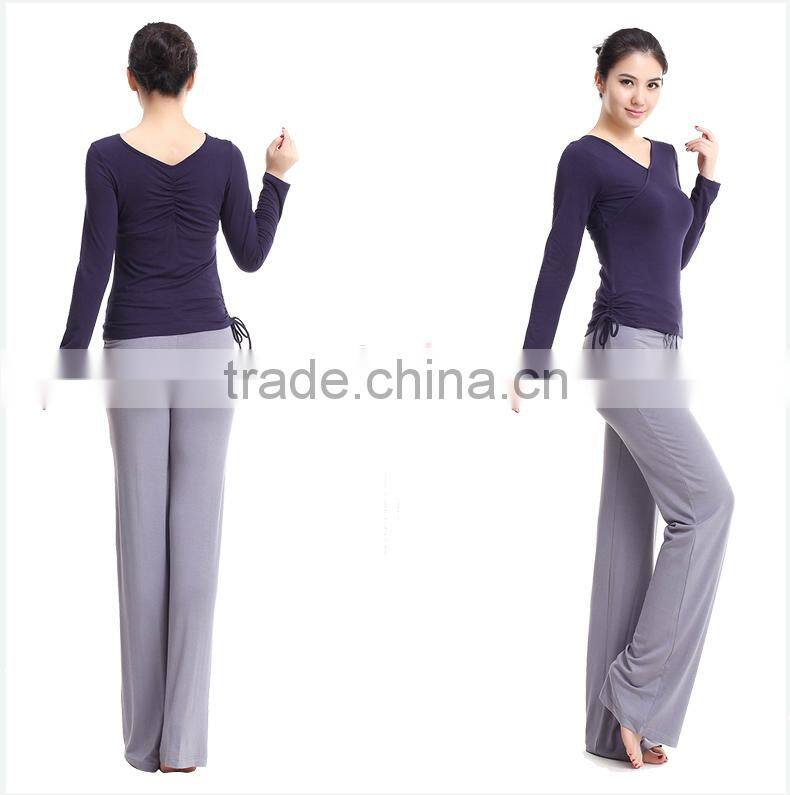15PKYG01 2015-16 women's viscose cheap elastic yoga pants