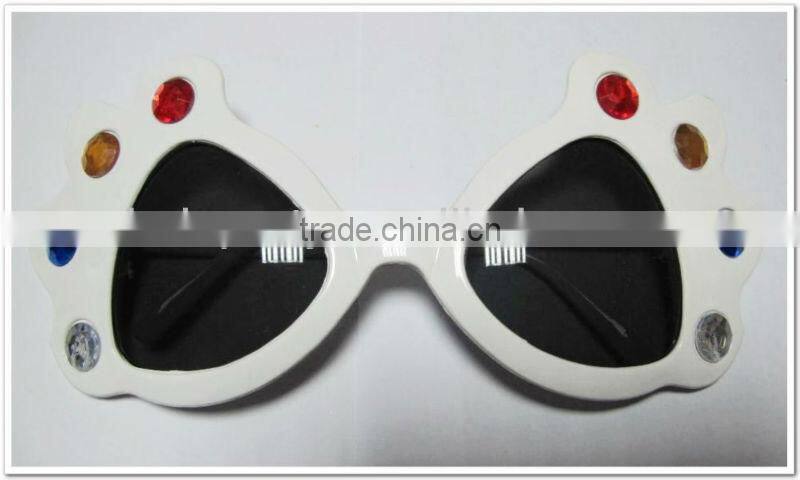funny party sunglasses with yellow