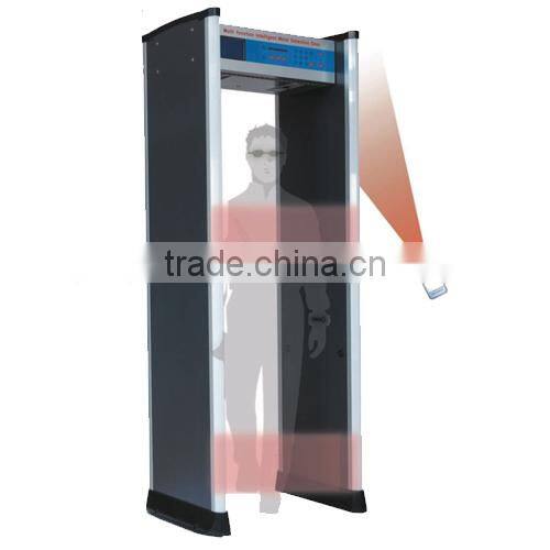 Pinpoint factory LCD screen archway security metal detector gate with high sensitivity