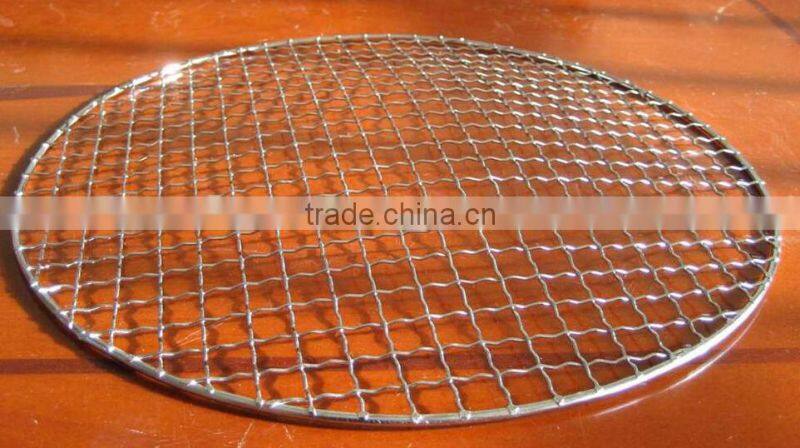 Barbecue grill wire mesh/crimped wire mesh