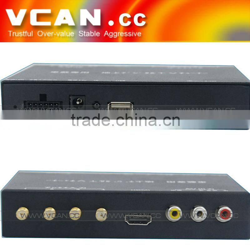 4 tuner 4 antenna ISDB-T7800 Car ISDB-T set top box Mini B-cas card for Japan