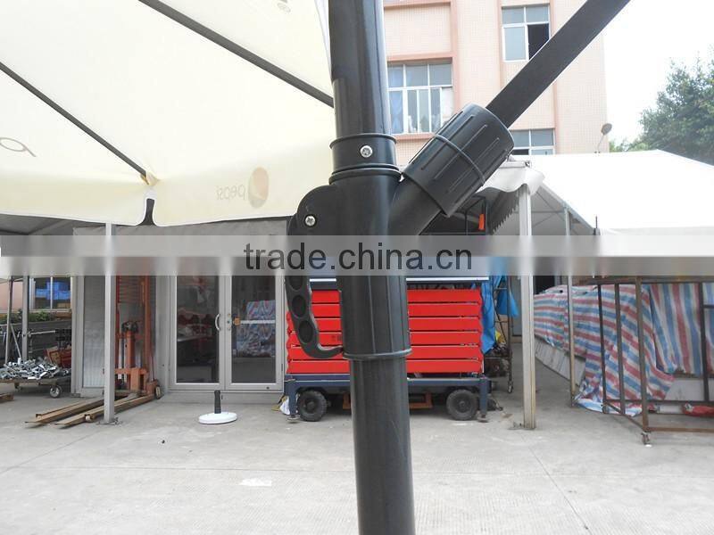 3m Cantilever hanging custom made banana outdoor