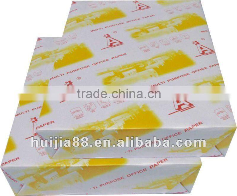 high quality 100 wood pulp copy paper