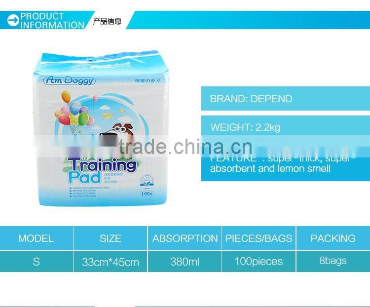 Disposable Puppy Training Disposable Pet Pads Wee Pee Pads Pee Pads for Dogs