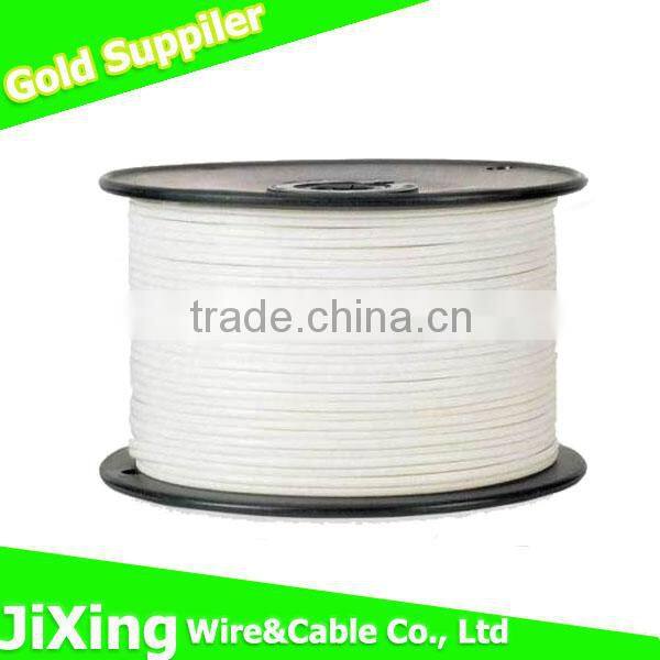 White Parallel SPT-12 core 14awg cable with PVC sheath