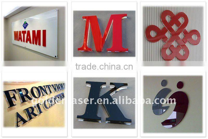 High Speed Lazer Acrylic Cutting Machine 130X250cm