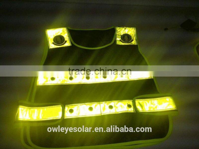 pvc reflective stripe eco-friendly safety vests factory for sale with logo printing