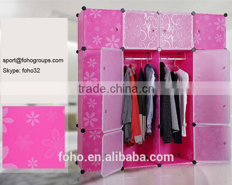 16 doors clear plastic cabinets, storing clothes, shoes, toys plastic cabinets