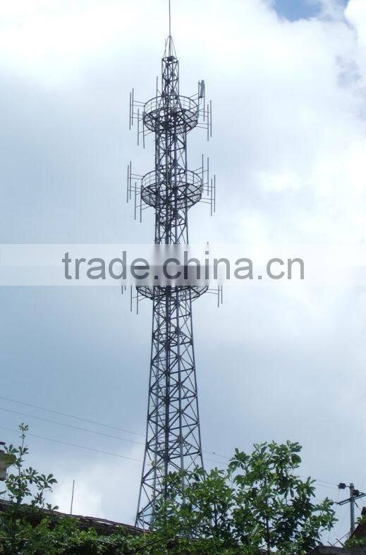 45m Four legged self supporting tower