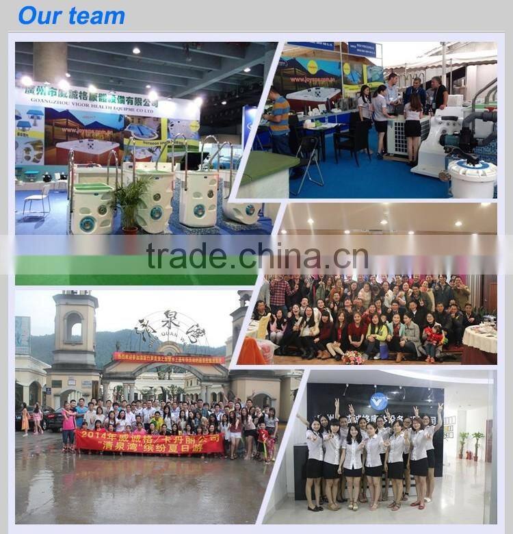 High quality hydrotherapy massage function swimming pool massage air water jets with pool waterproof LED lights