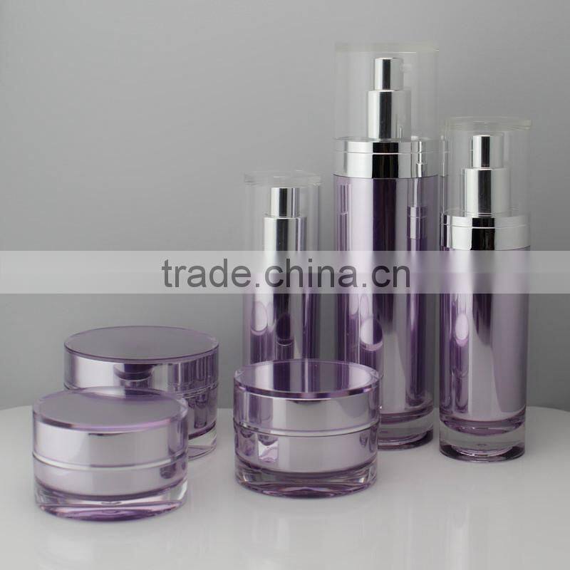 new plastic cosmetic bottle packaging acrylic cream jar,50g beauty product containers