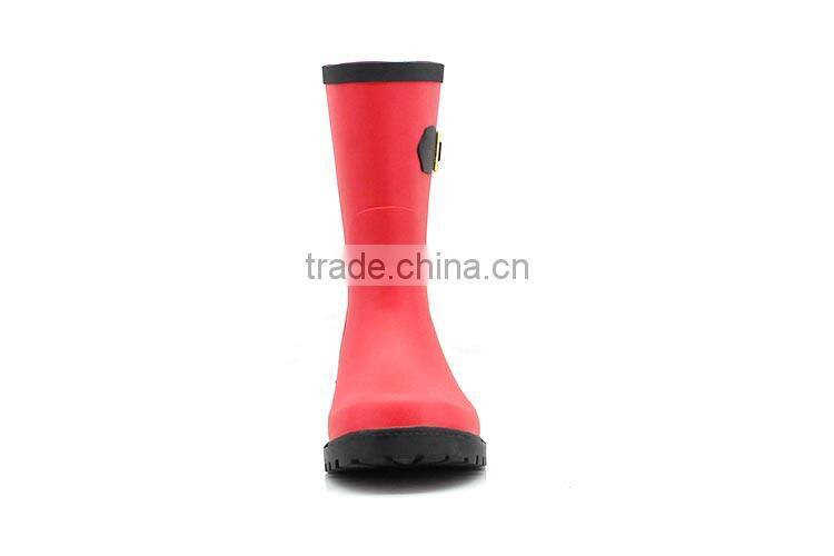 Famouse Brand 100% Natural Rubber Cheap women rain boots