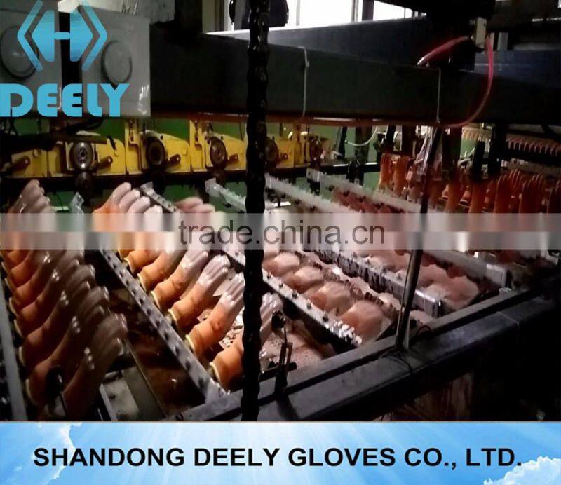 13G green nylon liner 1/2 latex foamed gloves /working glove/1/2 half coated gloves