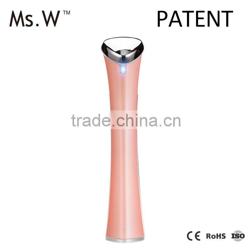 Ms.W China Wholesale Promotional Gift Best Home Use Electric Vibration Eye Care Sonic Ionic Infusion Massager