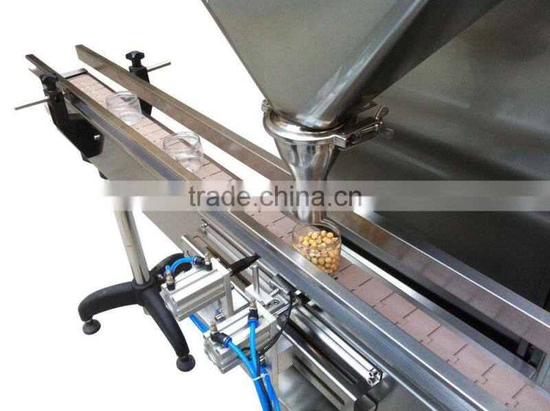 New technology bottle auger medicine powder filling and capping machine