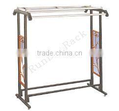 underwear hanging display rack/4 upright 3 prong underwear rack