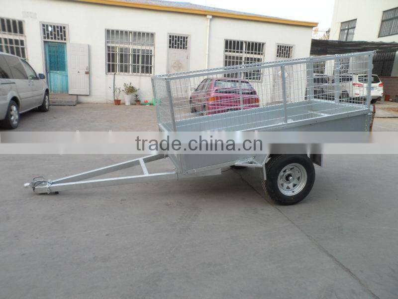 Austrailia box galvanized farm trailer
