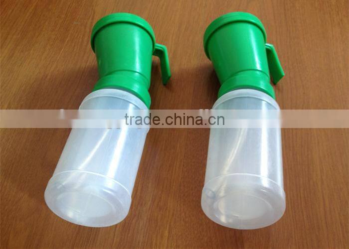 300ML Non-Siphoning Teat Dip Cups , Non-Return Teat Dip Cup