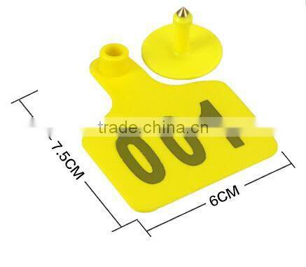 goog quality plastic Cow Ear Tag