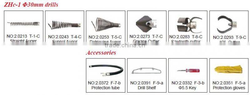 H-200 High Pressure electric drain cleaning machines