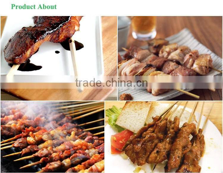 Disposable square bamboo stick