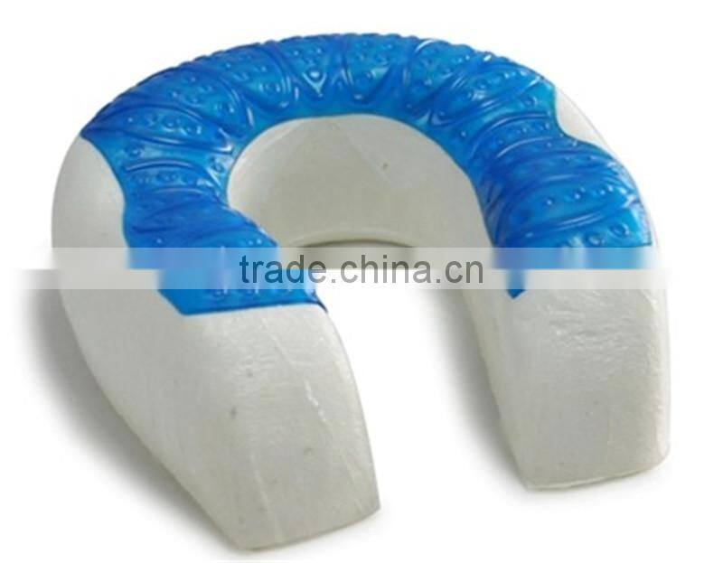 U shape Memory Foam Gel Neck Travel Pillow