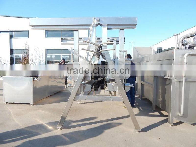 Vertical plucking machine for duck slaughtering line for sale