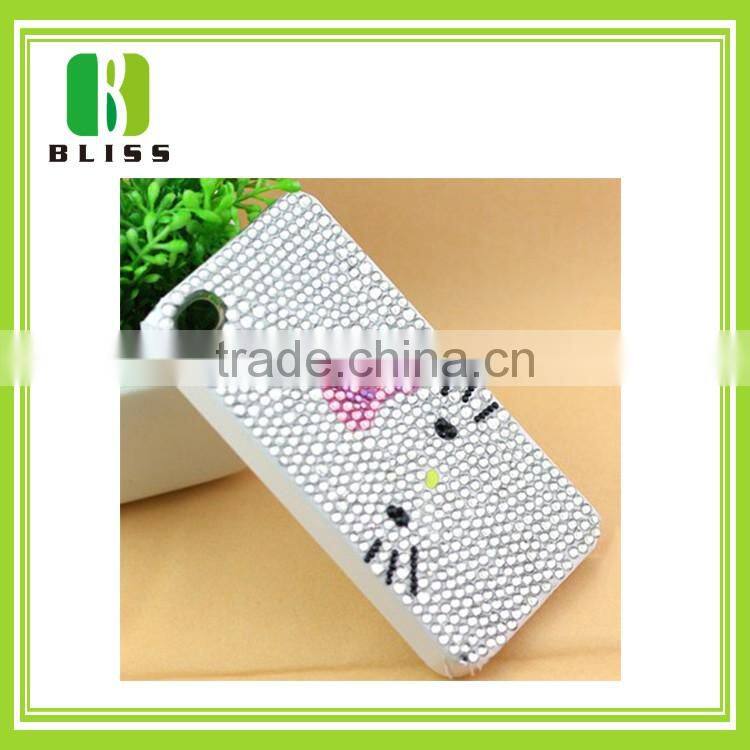 Top quality full color printing decoration epoxy crystal decor mobile phone lamination sticker